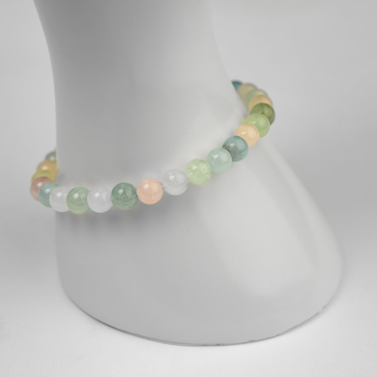 Beryll (Morganit Aquamarin Heliodor) Armband 6/8mm