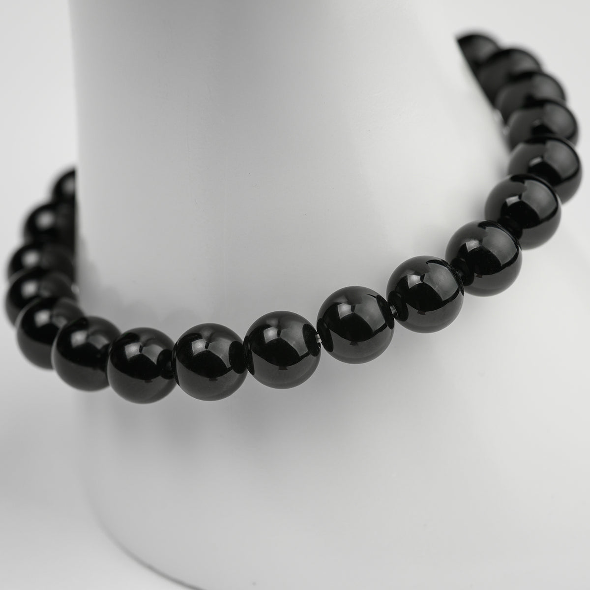 Schwarzer Obsidian Armband 4/6/8mm