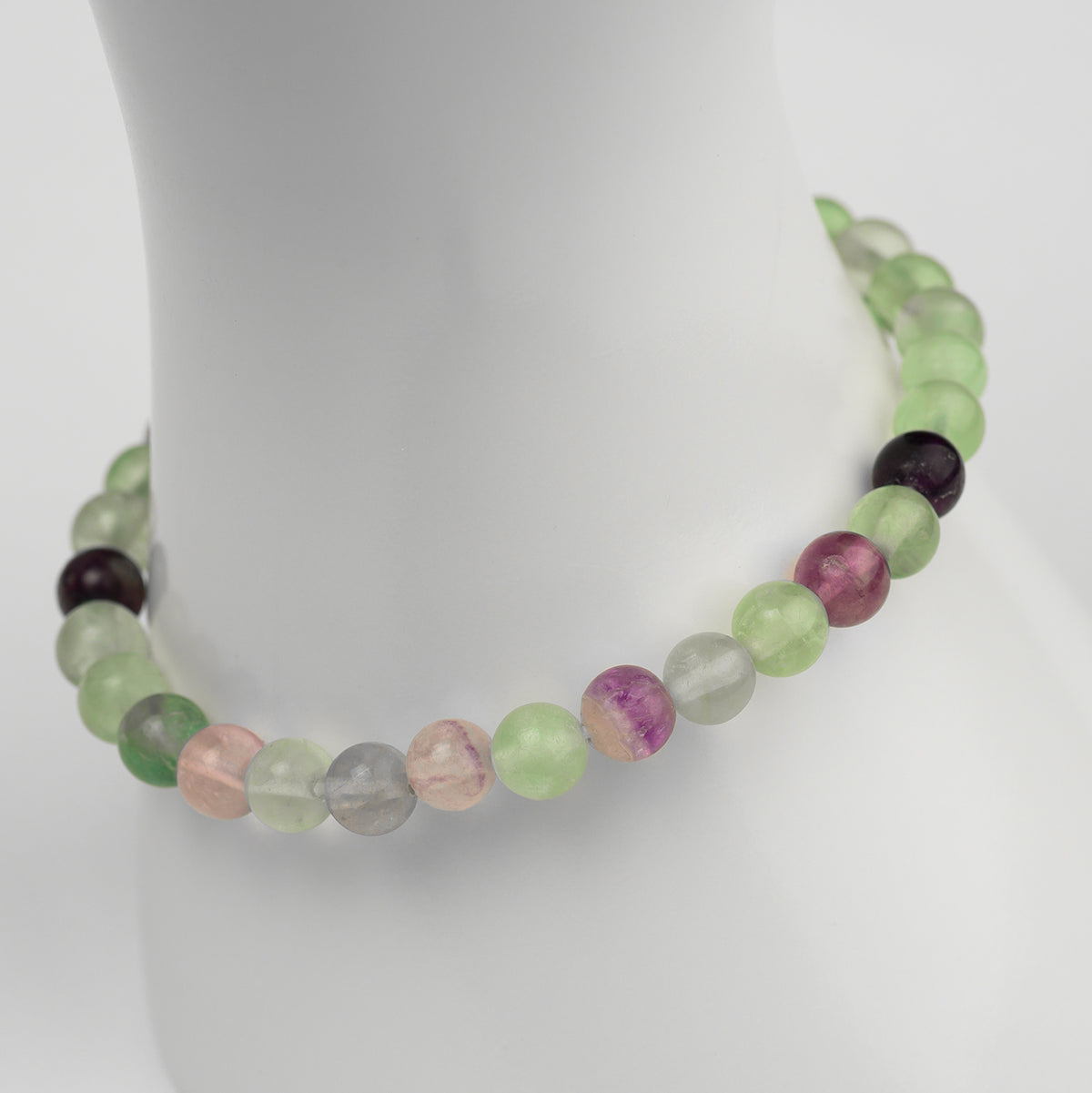Regenbogen Fluorit Armband 6/8mm