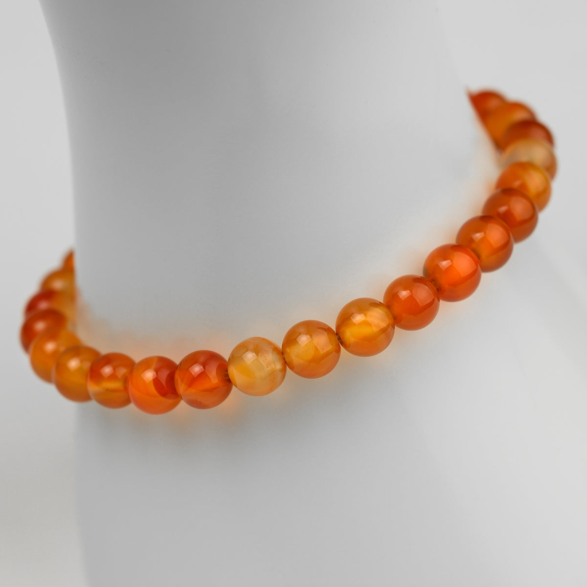 Karneol Achat Armband 4/6/8mm