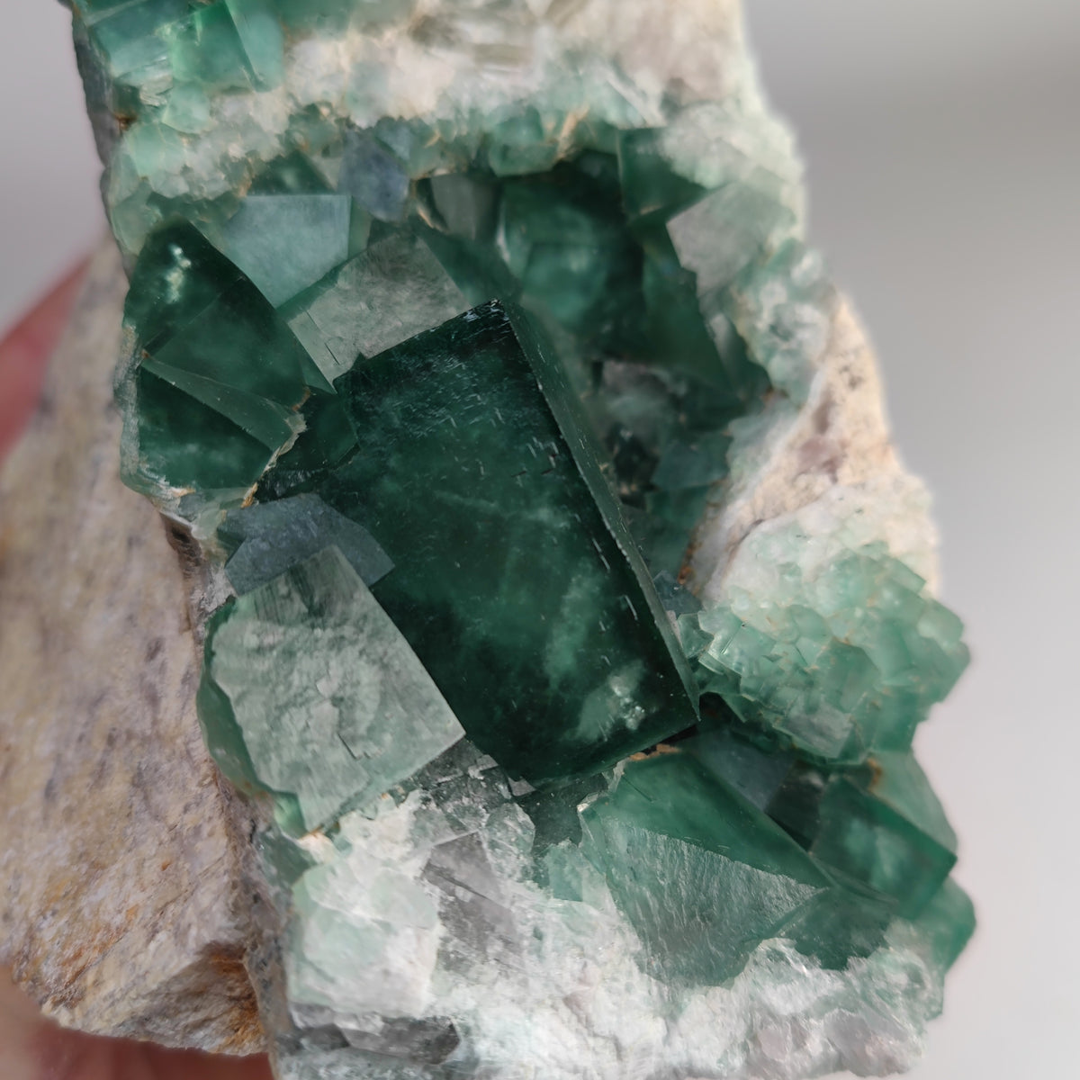 Grüne Fluorit Stufe Madagaskar