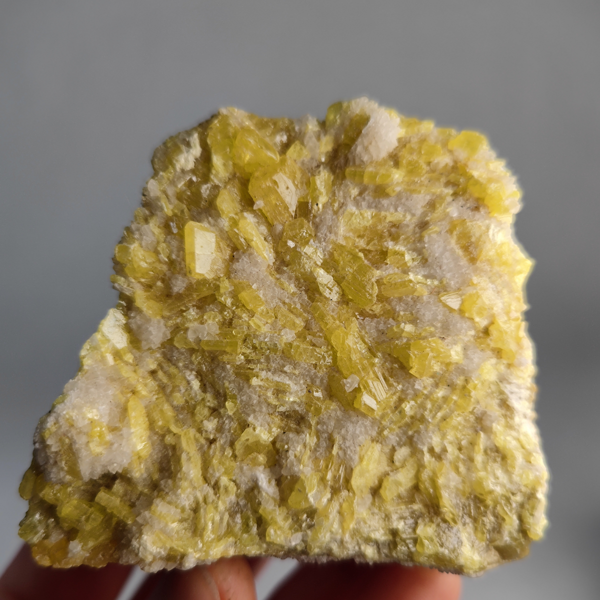 Schwefel Calcit Sizilien Italien