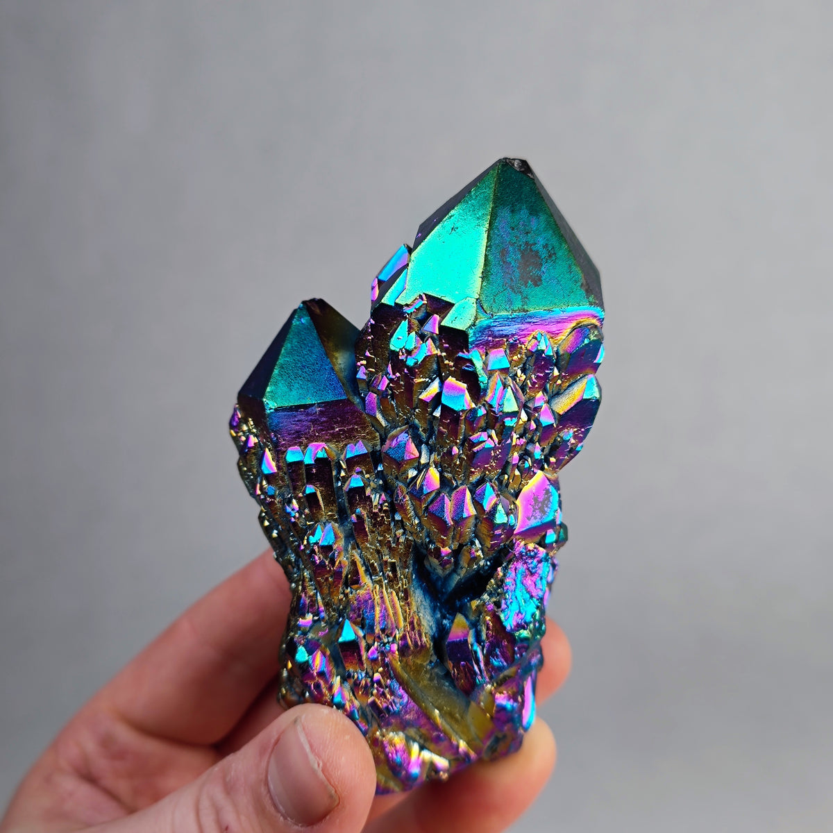 Regenbogen Aura Quarz