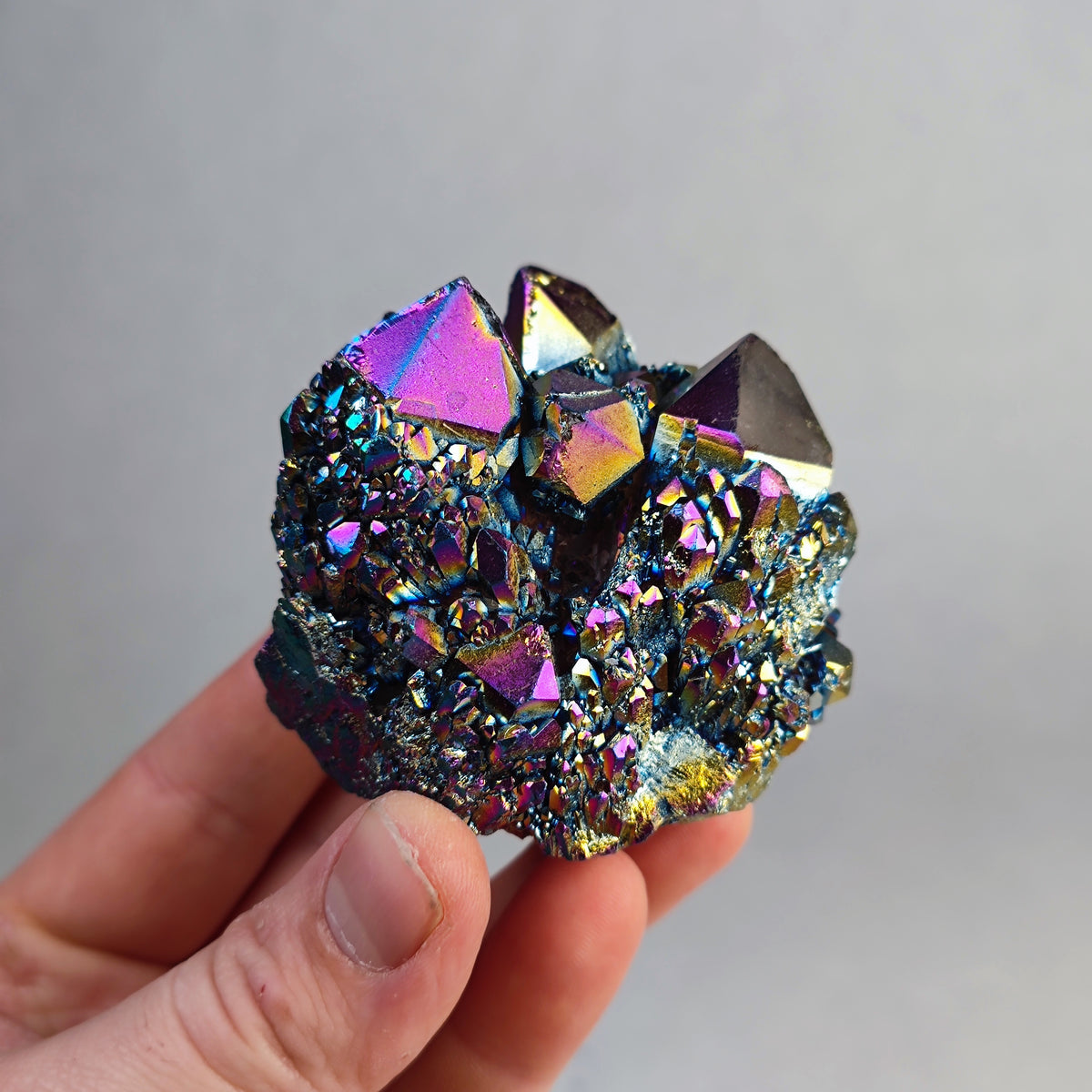 Regenbogen Aura Quarz