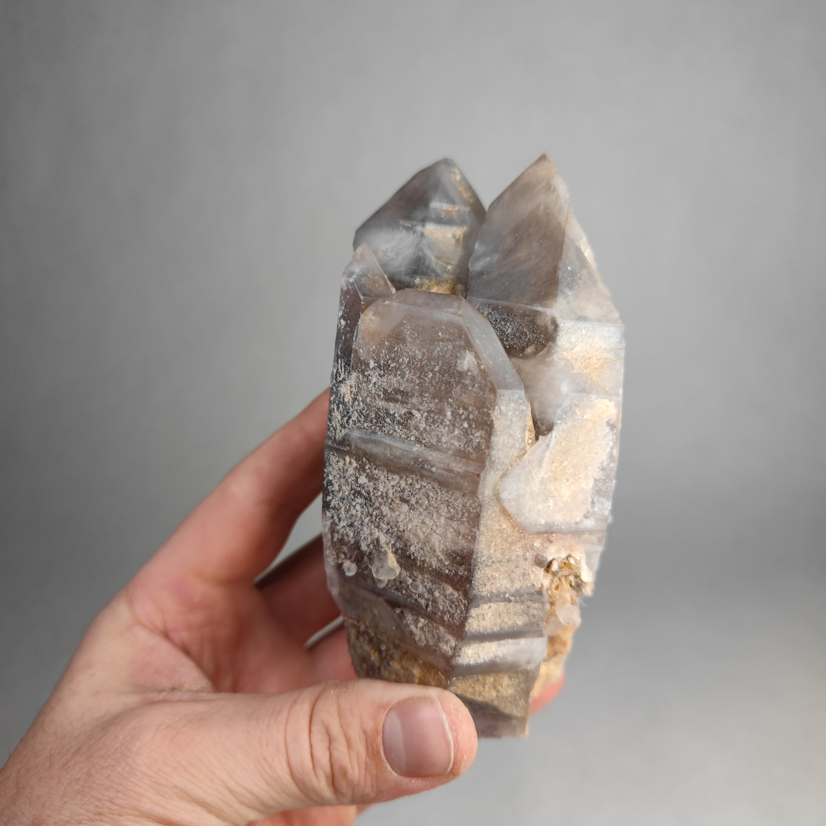 Quarz Rauchquarz Kristall Namibia