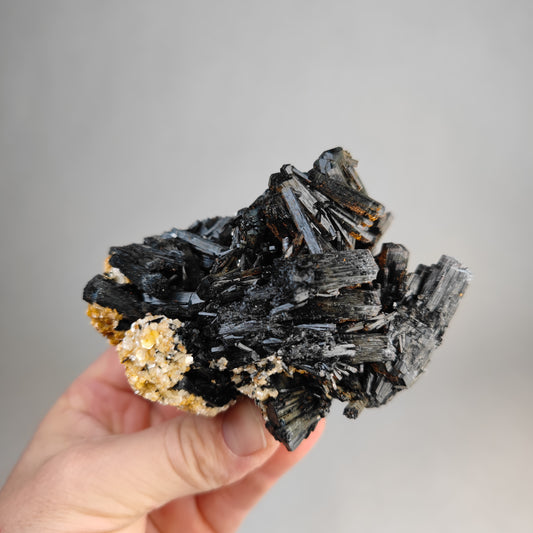 Schörl Turmalin mit Muskovit Glimmer , Namibia