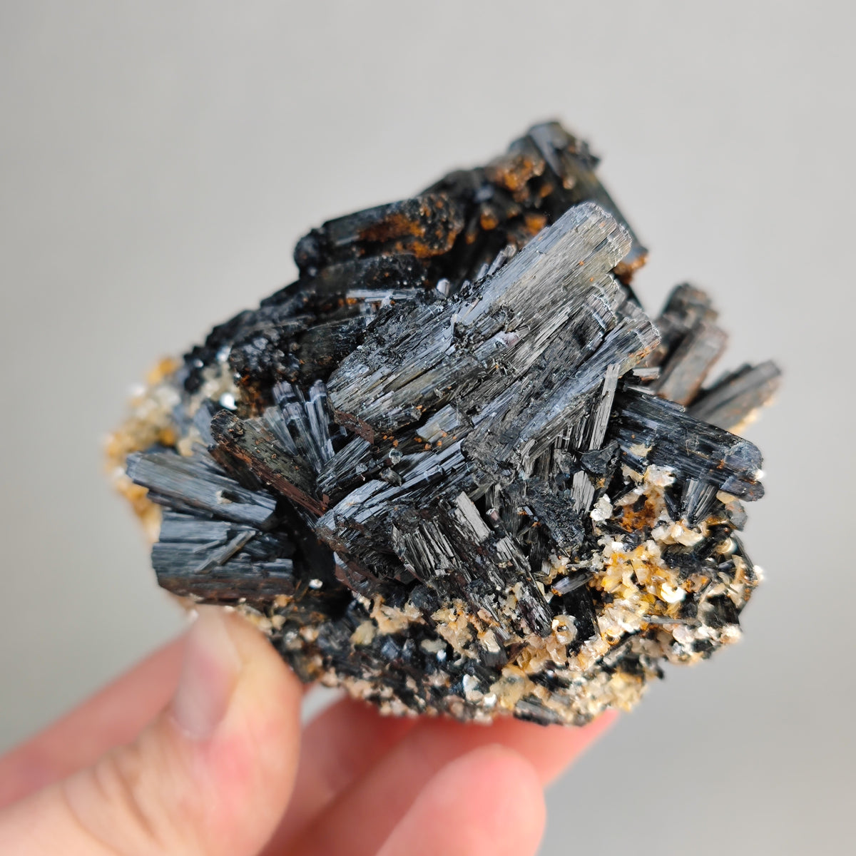 Schörl Turmalin mit Muskovit Glimmer , Namibia