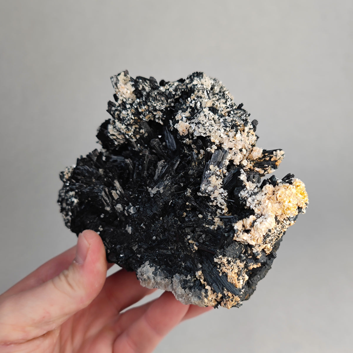 Schörl Turmalin mit Muskovit Glimmer , Namibia
