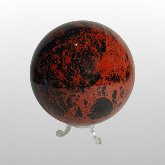 Mahagoni Obsidian Kugel 120mm Einzelstück