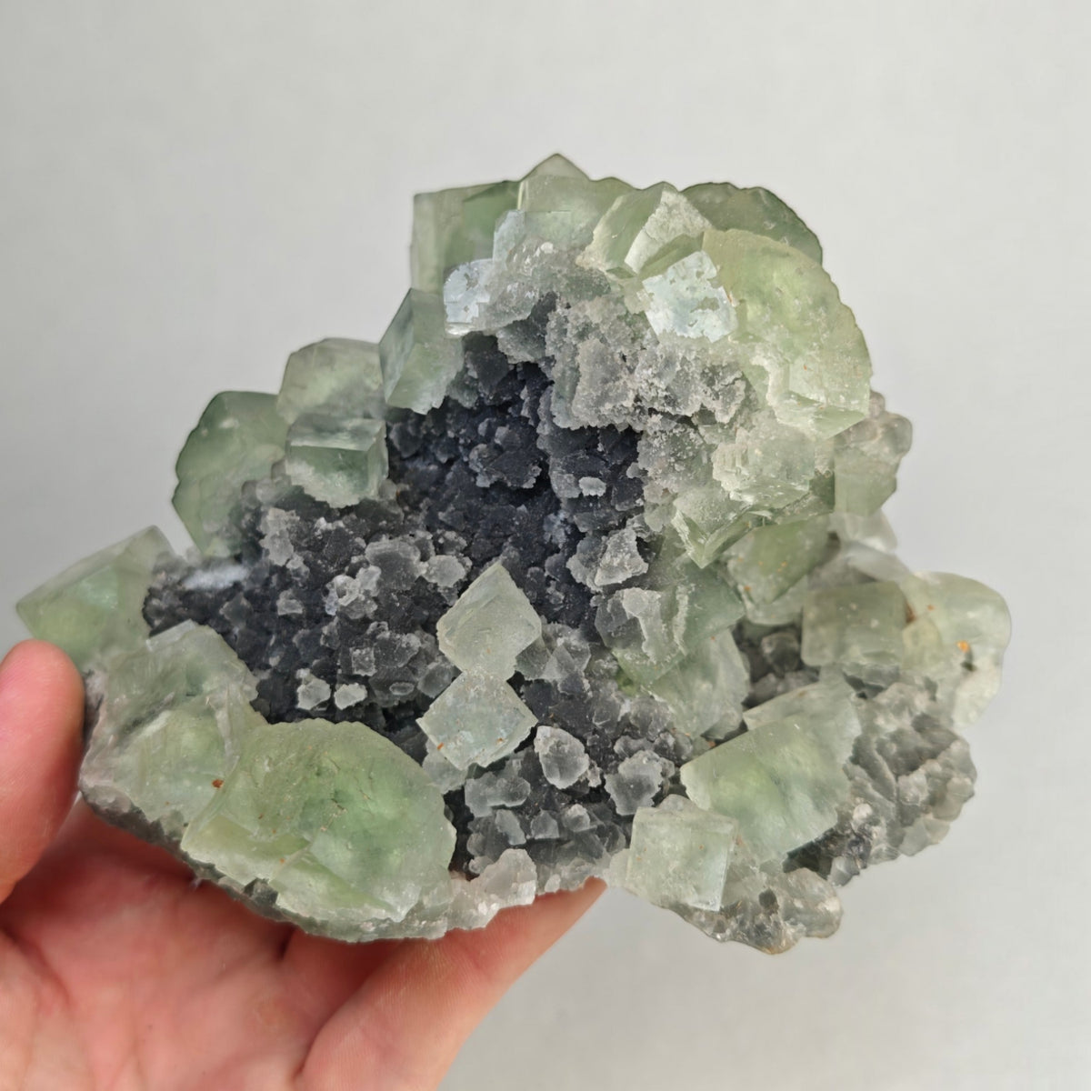 Grüne Fluorit Stufe, Xianghualing Hunan China