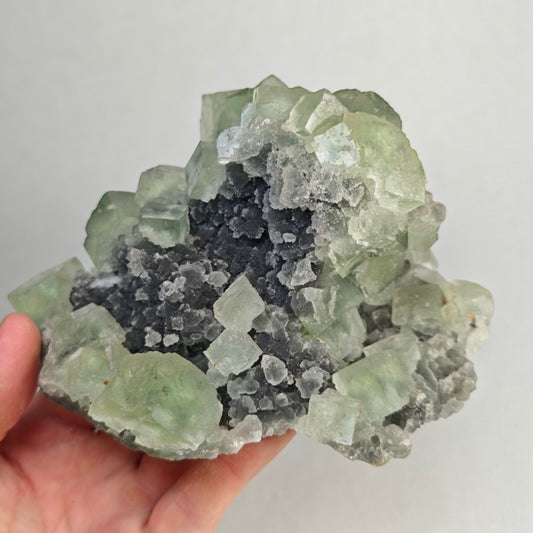 Grüne Fluorit Stufe, Xianghualing Hunan China