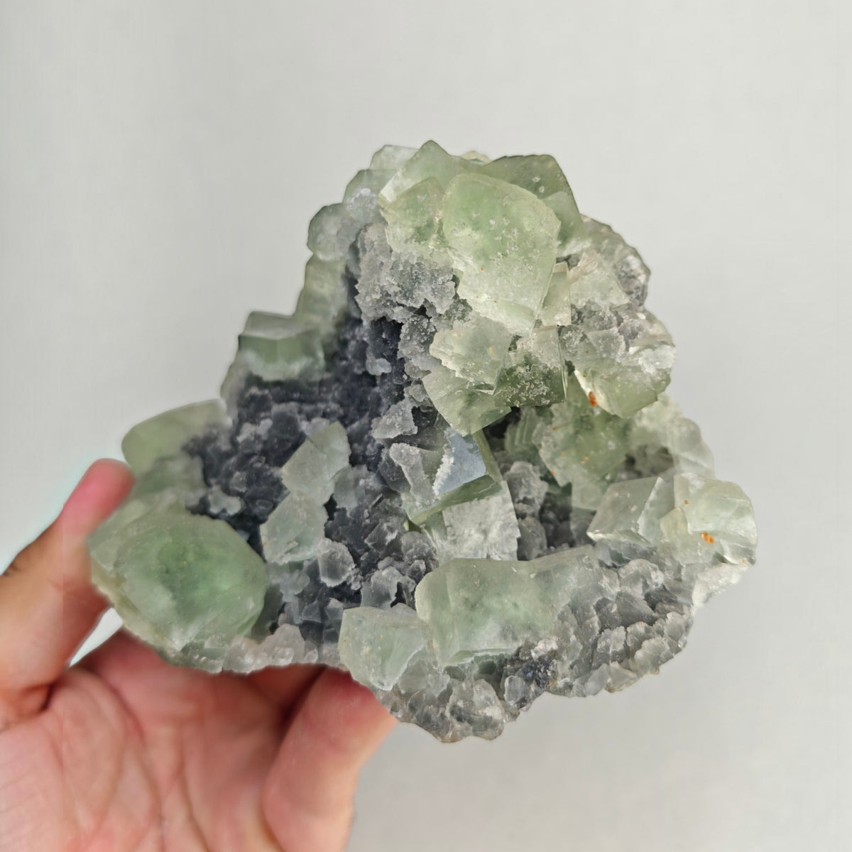 Grüne Fluorit Stufe, Xianghualing Hunan China