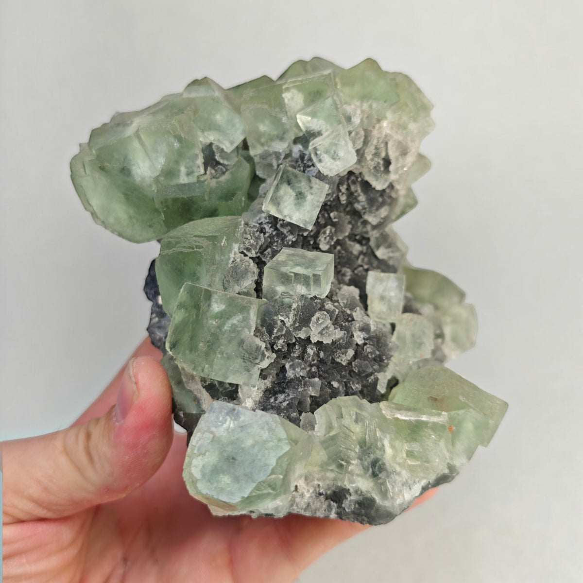 Grüne Fluorit Stufe, Xianghualing Hunan China